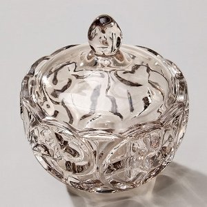 Блюдо с крышкой "Elegia" Smoky, 12x12 см, 1 шт.