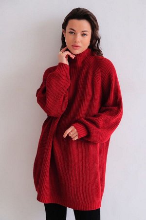 Вязаное платье