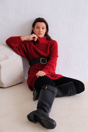 Вязаное платье