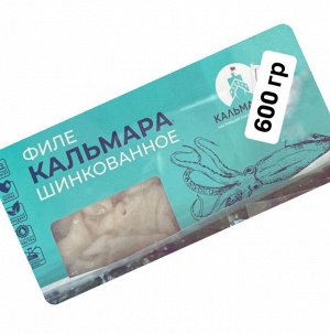 Филе кальмара нарезанное "Приморские деликатесы" 600г
