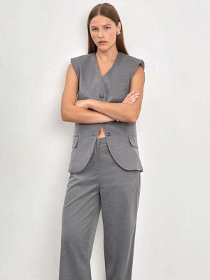 Брюки прямого кроя, D409/numa