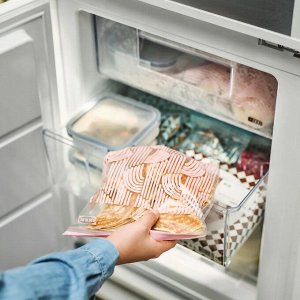 ISTAD, Закрывающийся пакет с рисунком/бледно-розовый, 2,5 л/ 20 шт