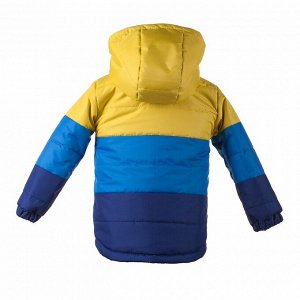 Куртка демисезон Арт. 04041 желтый-лазурный-синий