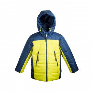 Куртка демисезон Арт. 04045 желтый-синий