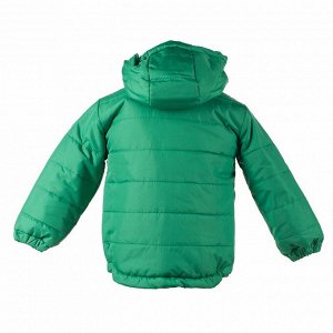 Куртка демисезон Арт. 04031 зеленый луг-черная молния