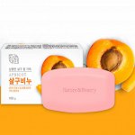 Мыло для умывания с маслом абрикосовых косточек Mukunghwa Rich Apricot Soap, 90гр