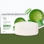 Мыло для лица и тела с алоэ вера Mukunghwa Fresh Aloe Soap, 90гр