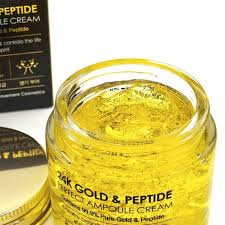 Farm Stay FarmStay 24K Gold &amp; Peptide Perfect Ampoule Cream Антивозрастной крем с золотом и пептидами 80 мл