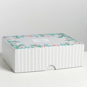 Складная коробка Hello, winter, 30.7 - 22 - 9.5 см