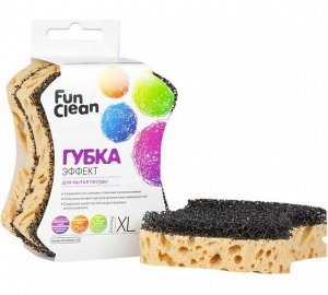 Губка для посуды Fun Clean ЭФФЕКТ XL, 2шт