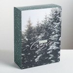 Складная коробка «Зимняя сказка», 22 - 30 - 10 см