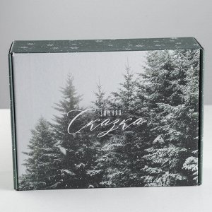 Коробка складная «Зимняя сказка», 30.7 x 22 x 9.5 см