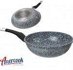 Сковорода WOK с каменным покрытием, без крышки