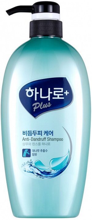Шампунь против перхоти  Hana Lo Plus Shampoo Dandruff Scalp Care 680мл