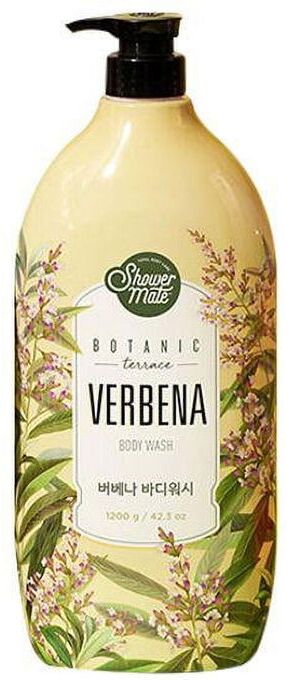 Гель для душа ботаническая серия с ароматом вербены Shower Mate Body Wash Bouquet Verbena 900мл