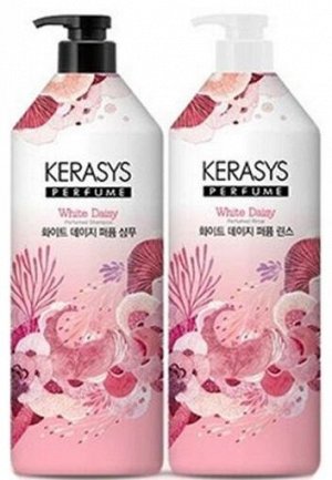 Кондиционер-бальзам парфюмированный для волос Белая ромашка Kerasys White Daisy 1000мл