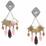 Серьги Blossom Розовый