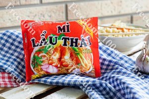 Пшеничная лапша Лау Тхай со вкусом креветки (острая)