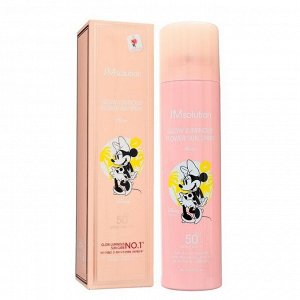 Увлажняющий солнцезащитный спрей с экстрактом розы Glow Luminous Flower Sun Spray Rose Disney Ship SPF50+ PA++++
