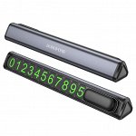 Стильная табличка автовизитка парковочная под лобовое стекло PREMIUM BOROFONE FC3