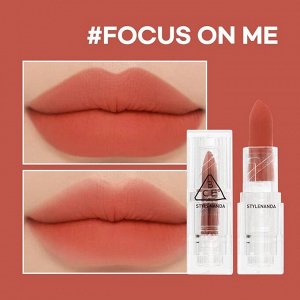 Помада для губ матовая мягкая, 3.5 гр / 3CE Stylenanda Soft Matte Lipstick Focus On Me