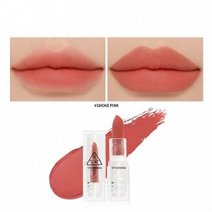 Помада для губ матовая мягкая, 3.5 гр / 3CE Stylenanda Soft Matte Lipstick Smoke Pink