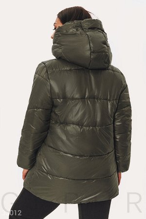 Утепленная стеганая куртка