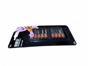 DURACELL®  Basic AAA Батарейки алкалиновые 1.5V LR03, 8 штук в блистере