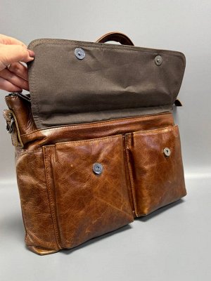 Сумка мужская портфель натуральная кожа
