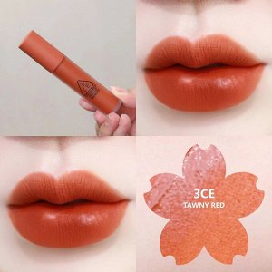3CE Лак для губ мягкий цвет желто-красный Soft Lip Lacquer Tawny Red, 6 гр