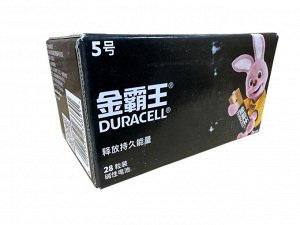 DURACELL®  Basic AA Батарейки алкалиновые 1.5V LR6, 28 штук в коробке