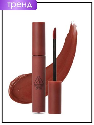 Тинт для губ бархатный сливово-бордовый оттенок, 4 гр /  3CE Tint Lip Velvet Speak Up