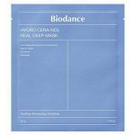 Ночная гидрогелевая маска с церамидами против сухости Biodance Hydro Cera-Nol Real Deep Mask, 34г