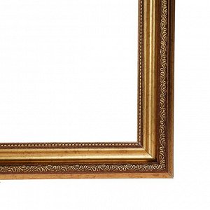 Рама для картин (зеркал) 40 х 50 х 3.3 см, пластиковая, Dorothy золотая