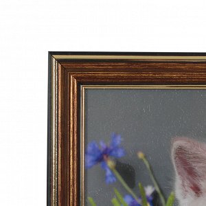 Картина "Котенок"  21х26 см рамка микс
