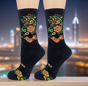 Носки женские Хохлома