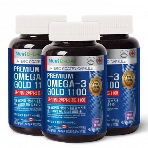 Омега 3 Premium 1100 мг, на 3 месяца