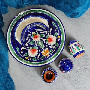 Набор "Лепестки" Риштанская Керамика, 5 предметов