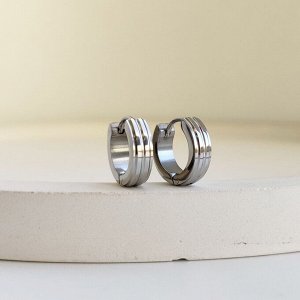 Серьги из стали