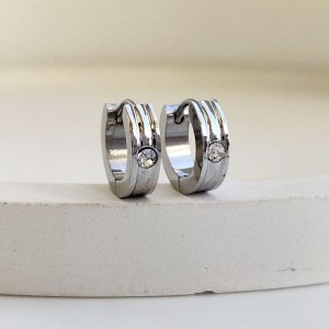 Серьги из стали