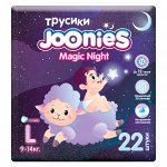Magic Night Подгузники-трусики, размер L (9-14 кг), 22 шт.
