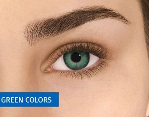 Перекрывающие цветные контактные линзы FreshLook Colors 2 линзы Нулёвки и диоптр