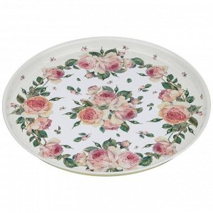 Сервировочный поднос "Пионы" 33x2,1 см, 1 шт.
