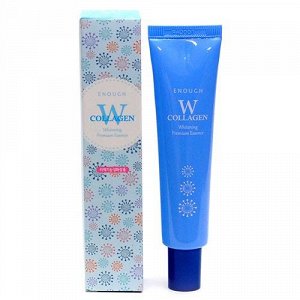 Enough W Collagen Whightening Premium Essence, осветляющая эссенция с морским коллагеном, 30 мл