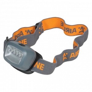 Фонарь налобный Airline, на батарейках 3хAAA, 3 режима, LEDx4, арт. AEBK001