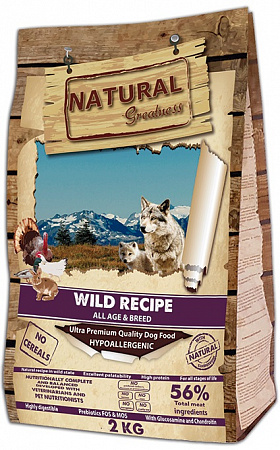Natural Greatness Wild Recipe сухой корм для собак 2 кг