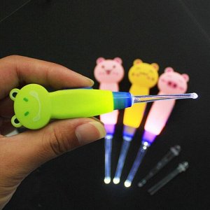 Ухочистка детская - прибор «Чистые ушки» для детей со светодиодной подсветкой