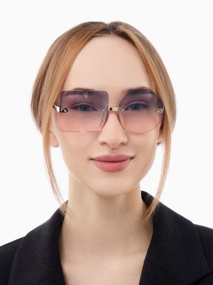 Очки солнцезащитные женские, дужка 12.2 см, ширина 12.3 см, линза 5.2x5.3 см