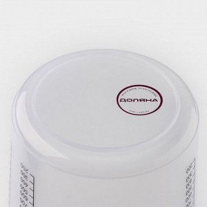 УЦЕНКА Кувшин мерный Доляна, 2 л, цвет прозрачный