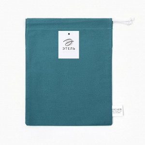 Мешочек текстильный Этель Home collection blue 27х34 см, 45%лён, 55%хл
